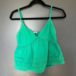 Altar'd State Green Tank Top